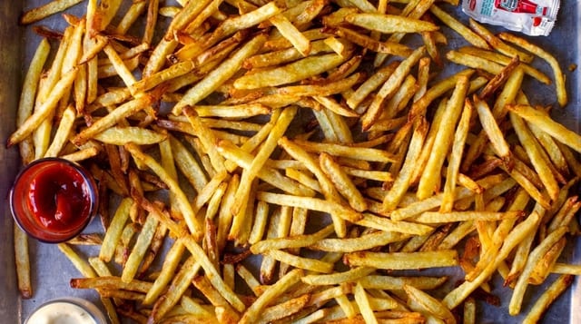 Seasoned fries.