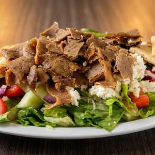 Gyro Greek salad